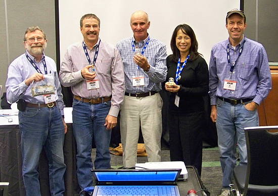 [Pacing Contest Winners at 2010 RRTC meeting]